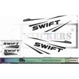 Suzuki Swift Sport rayures - BLANC - Kit Complet  - voiture Sticker Autocollant-2