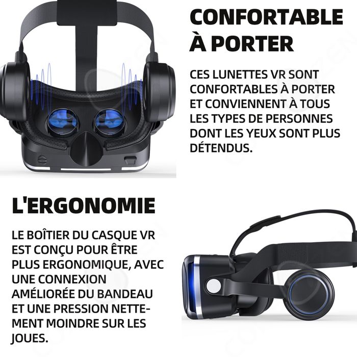 Vr Headsets Meilleur Casque Realite Virtuel Pc Vr Headset Casque