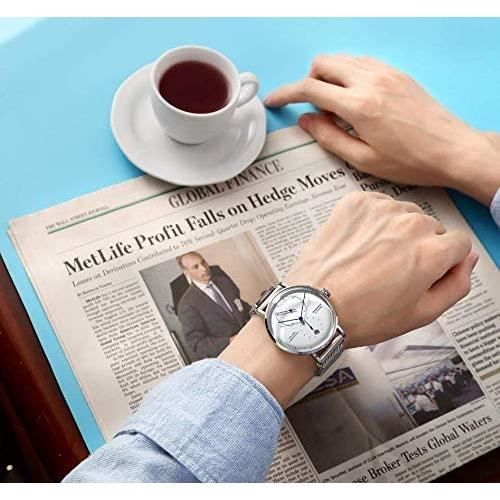 Montre Automatique FEICE Montre Homme avec Mouvement Mecanique et