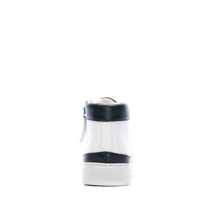 Lot de 2 pots en céramique ethnique 13cm blanc ATMOSPHERA