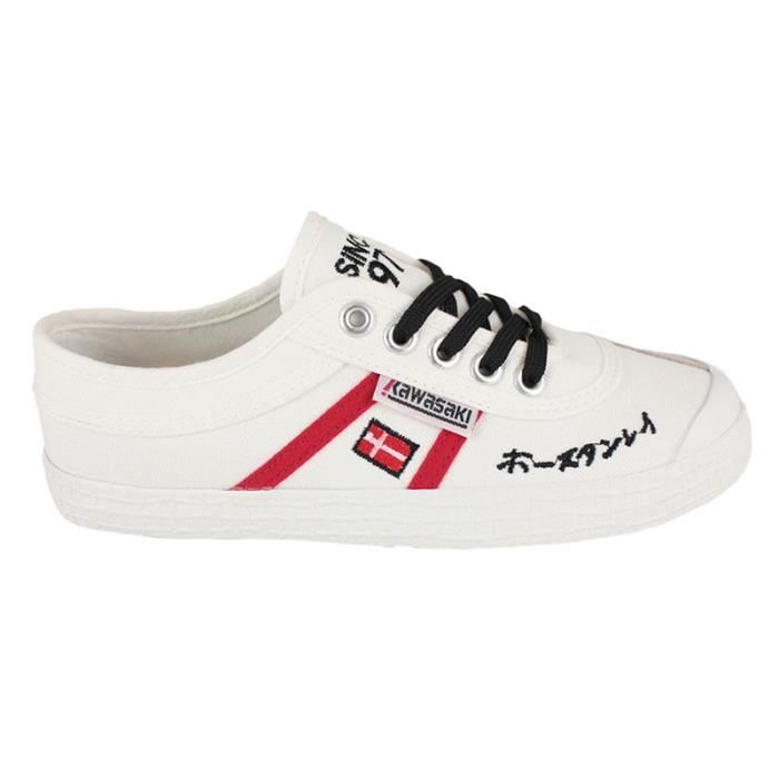 Chaussure kawasaki blanche homme online