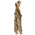 Déguisement tigre réaliste enfant - DEGUISE TOI - Marron - Intérieur - Tissu épais et doux-3