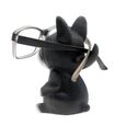 1 PC dessin animé mignon Adorable décoratif belle Kawaii chiot chien forme résine porte-lunettes cadeau  SUPPORT POUR LUNETTES-3