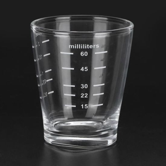 Fdit Tasse De Lait Tasse A Cafe 80ml Avec Echelle Verre A Mesurer De Lait Pour Maison Bureau Cafe Transparent Cdiscount Puericulture Eveil Bebe