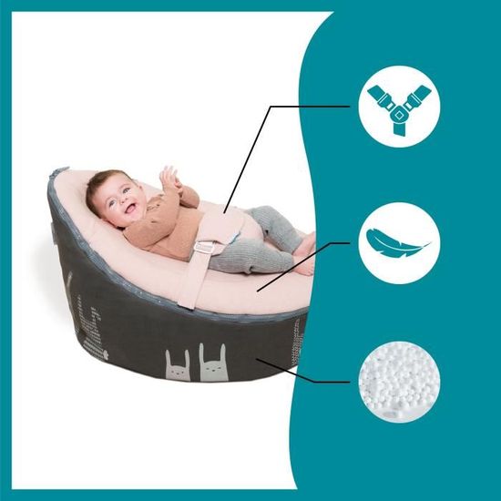 Doomoo nid de Babymoov pour votre bébé : en transat ou balancelle