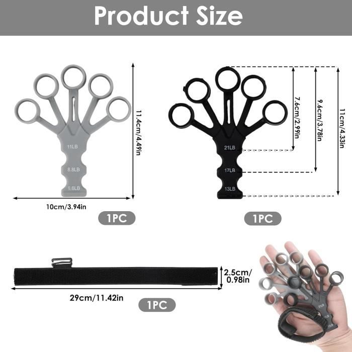 Accueil Poignet Fortifiant Avant-Bras Développeur Réglable Résistance Grip Force Trainer Pour Homme Femme Facile à Utiliser