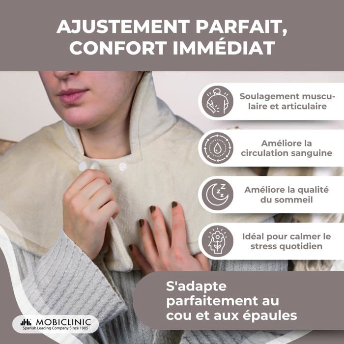 EBTOOLS Tour De Cou Chauffant Cou Coussin Chauffant Traitement