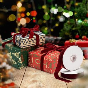 FloristryWarehouse Ruban De Noël En Velours Ivoire De 100 Mm De Large Sur 8 M De Long En Destockage Et Reconditionné Chez