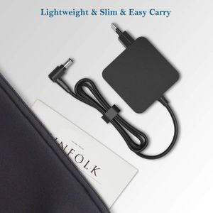 Chargeur 45W 19V Pour ASUS - Compatible AD2066020 / ADP-45BW C - Adaptateur BONTECH Avec Garantie 1 An
