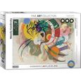 (EG60000839) - Puzzle 1000 pièces Kandinsky - Eurographics - Tableaux et peintures - Multicolore - Adulte-0