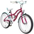 Vélo pour enfants - BIKESTAR - 20 pouces - Edition Cruiser - Violet-0