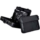 Attaché-caisse Modica - Alassio - Noir - PU/Nylon - L 430 x p 100 x h 300 mm