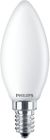 PHILIPS LED Classic 40W Flamme E14 Blanc Chaud Dépolie Non Dimmable