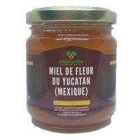 Miel de fleur du Yucatan Bio du Mexique - 250g poids net - certifié BIO - immunitebooster
