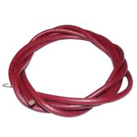 Rouge Pièce de couture pour ceinture en cuir, 183cm,avec crochet, pour Singer-Jones, Machine à coudre domesti