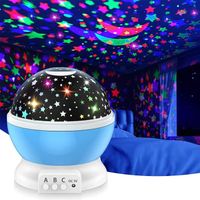 Projecteur Ciel Etoile Galaxie LED Veilleuse - Jeux de Lumière pour Soirée avec 10 Modes le pour DJ Noël Bar et Fête