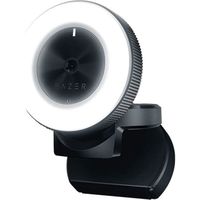 Razer Kiyo - Caméra de Streaming avec éclairage Circulaire (Webcam USB, vidéo HD 720p, 60 FPS, Compatible avec Le Logiciel Open