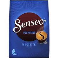 LOT DE 2 - SENSEO - Décaféiné Café dosettes - Paquet de 40 dosettes - 277g