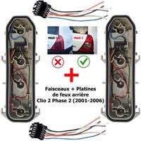 Platine Porte-ampoule Feu Arrière Droit Pour Citroën BX II - VALEO Référence 2179 - Occasion