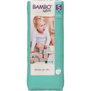 COUCHE Bambo Nature T5 Xl Enfant 12-18G Tall Format Eco P