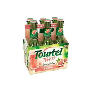 BIERE Twist Tourtel Bière sans alcool saveur agrumes 6 x