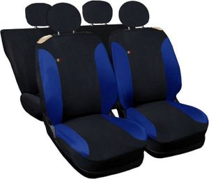 Housses De Sièges Universelles Mossa Pour Fiat Panda II Et III (2003-...) - Couleur Rouge