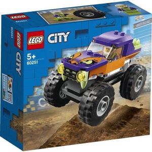 ASSEMBLAGE CONSTRUCTION Monster Truck - LEGO City - City 60251 - 55 brique