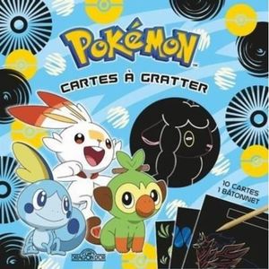 LIVRE LOISIRS CRÉATIFS Cartes à gratter Pokémon (Galar)