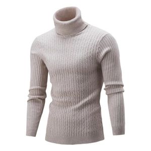 Col Roulé Chemise manches longues tricot Pull Pull Hommes 8486 OZONEE Mix 