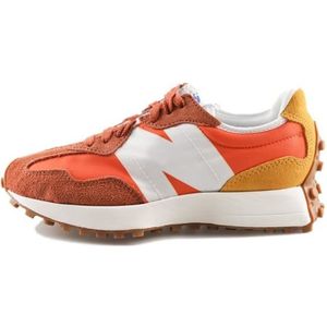 BASKET Baskets New Balance 327 Orange - Mixte - Lacets - Nylon