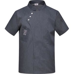 Misemiya - Pack 2 Unités -Veste de chef pour hommes - Veste de Misemiya - Pack 2 Unités -Veste de chef pour hommes - Veste de