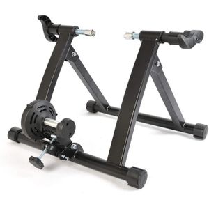 pour Le Fitness et lexercice en Int/érieur,Blue WJTRK1 Home Trainer Velo pour Roue 26-29/’/’ 700C Entra/îner Turbo de V/élo Pliable avec 6 Vitesses R/églable