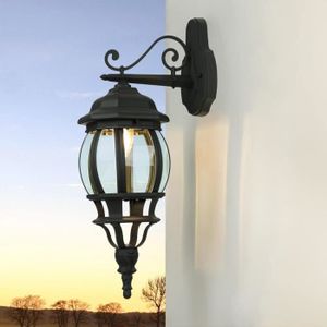 LAMPION Lanterne vintage pour l'extérieur Brest en noir anthracite dans un style campagnard maison de campagne 1 x E27 idéal pour jardin74