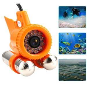 OUTILLAGE PÊCHE VBESTLIFE Caméra de détecteur de poisson DC12V 24LED 1000TVL HD Caméra sous-marine Couleur Vidéo Vision nocturne Fish Finder