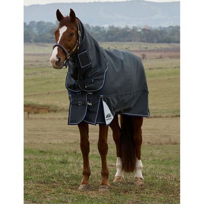 Couverture Cheval Horse Guard 115 Cm Marine - Avec Attache Brique Avant