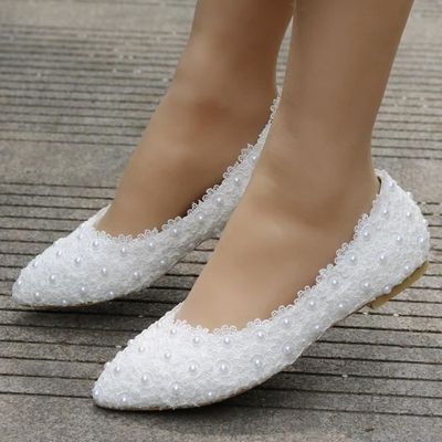 Chaussure plate mariage femme sales