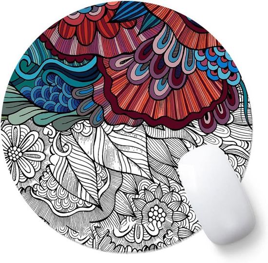 Tapis De Souris Pour Ordinateur Avec Base En Caoutchouc Antidérapant