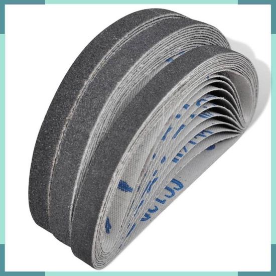 Lot De 30 Bandes Abrasives 100 X 910 Mm Grain 80 – Pour Ponceuse Güde BTS 4000 / Eco