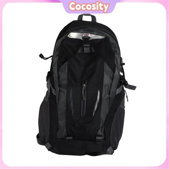Cocosity sac à dos de voyage Sac à Dos Imperméable Noir 40L Pour Les