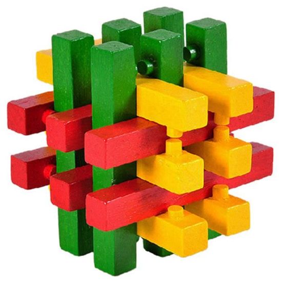 Intelligence en bois Toy Casse-tête chinois jeu 3D IQ Puzzle pour enfants  Adults_YZWJ * 3084 - Cdiscount Jeux - Jouets