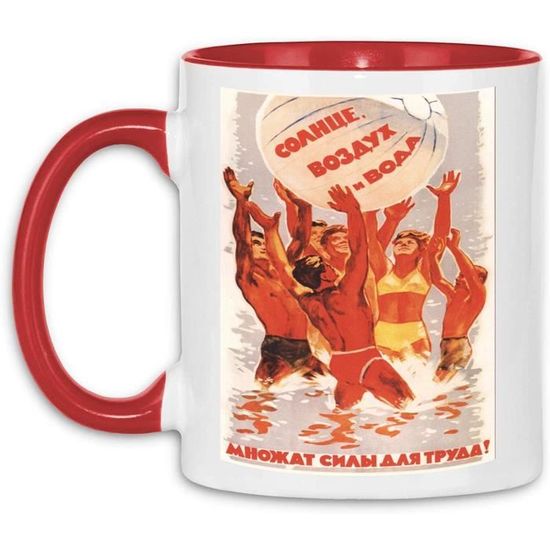 Mug emaillé / Tasse emaillée -Métal couleur| ROSE BUNKER