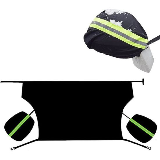 Housse De Pare-brise Hiver Avec Aimants - Protection Neige, Gel, Glace Pour Voiture, SUV Et Camionnette