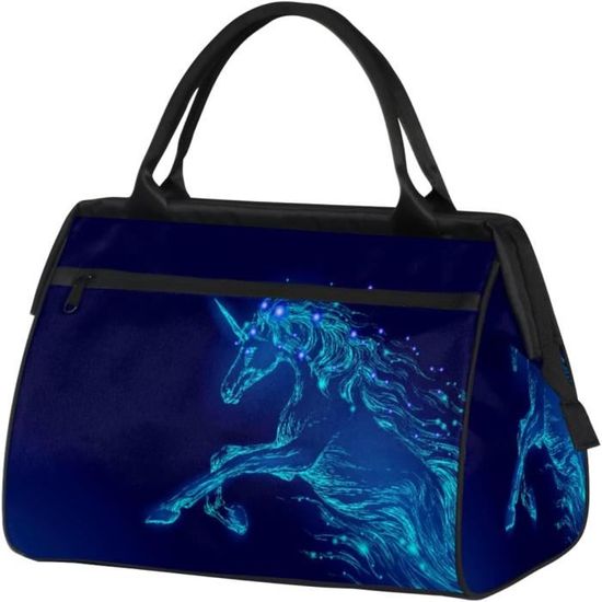 Sac écologique Enfant Sac Sport Licorne Coton Bio Commerce équitable - 32x40cm - Sac école, Sport, Cadeau écoresponsable Sac école Enfant