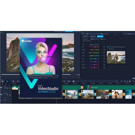 Corel Video Studio Ultimate 2022 à télécharger Cdiscount