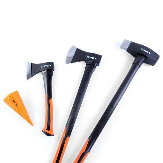 Hache Biscayenne Altuna - Lame Acier Forgé, Manche Bois - 45 Cm, 865 G - Pour Couper Bois, élagage, Jardinage