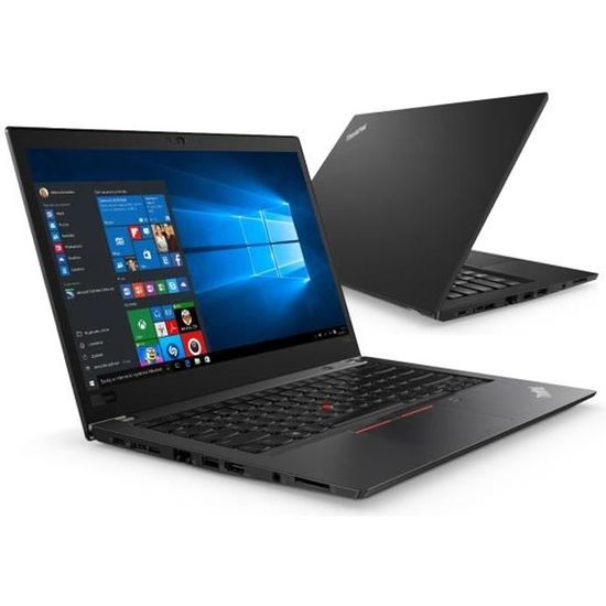 NetBook Lenovo ThinkPad T480s - i5-8350U - 8Go - 256Go SSD - 14" Full HD