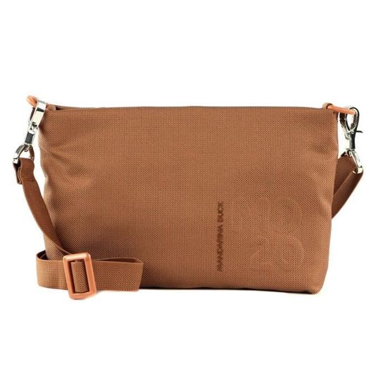 Sac Besace Mandarina Duck Vintage Années 80 - Cuir Et Tissu Noir, Très Bon état
