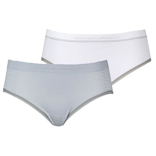 Shorty Zen Attitude Billet Doux - Lot De 2 - Maille Sans Couture Ultra Confort - Taille Normale Femme - Label OEKO-TEX