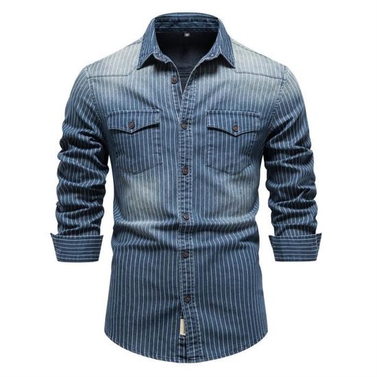 Chemise en jeans garcon best sale