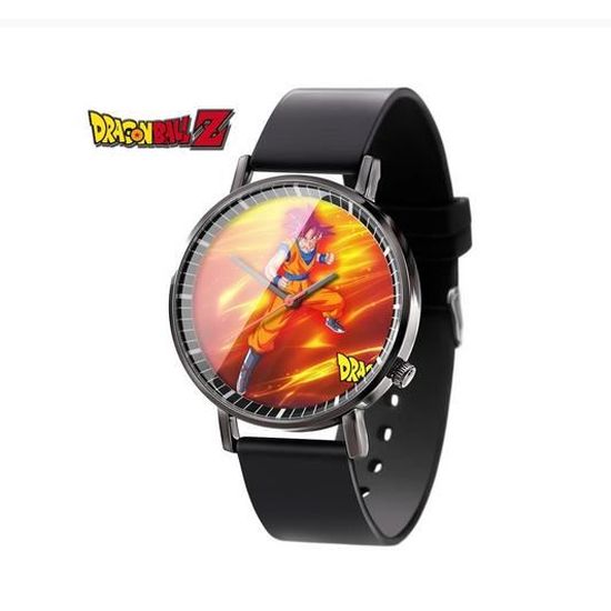 Montre Dragon Ball Z - Montre Bracelet à Thème Manga, Pour Adulte Unisexe - Neuf Avec étiquettes